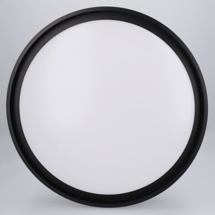 Brilagi - LED Stmívatelné stropní svítidlo NAOMI LED/48W/230V 3000-6500K pr. 39 cm černá + dálkové ovládání
