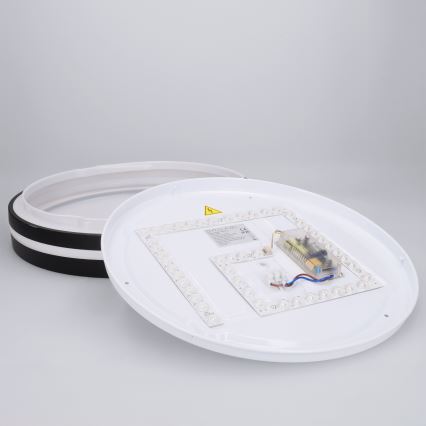 Brilagi - LED Stmívatelné stropní svítidlo NAOMI LED/48W/230V 3000-6500K pr. 39 cm černá + dálkové ovládání