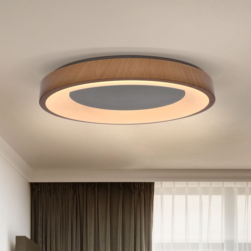 Brilagi - LED Stmívatelné stropní svítidlo DORIA LED/60W/230V 3000-6500K pr. 60 cm + dálkové ovládání