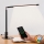Brilagi - LED Stmívatelná dotyková stolní lampa s USB porty VARIO LED/7W/230V 3000-6500K CRI 96 černá