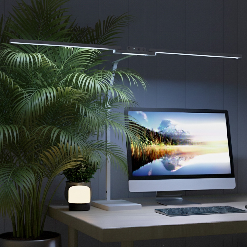 Brilagi - LED Stmívatelná dotyková stolní lampa VARIO LED/24W/230V 3000-6500K CRI 92 bílá