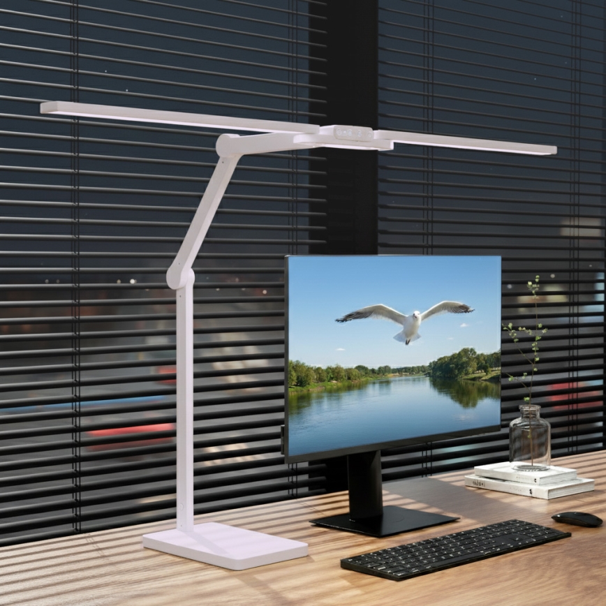 Brilagi - LED Stmívatelná dotyková stolní lampa VARIO LED/24W/230V 3000-6500K CRI 92 bílá