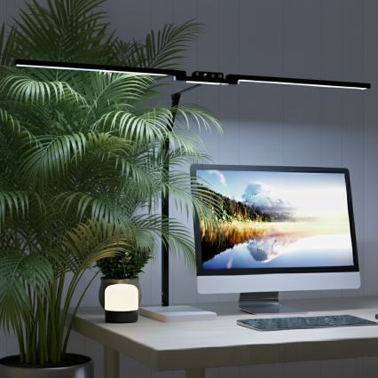 Brilagi - LED Stmívatelná dotyková stolní lampa VARIO LED/24W/230V 3000-6500K CRI 92 černá