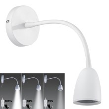 Brilagi - LED Stmívatelná Flexibilní lampička LED/4W/230V bílá