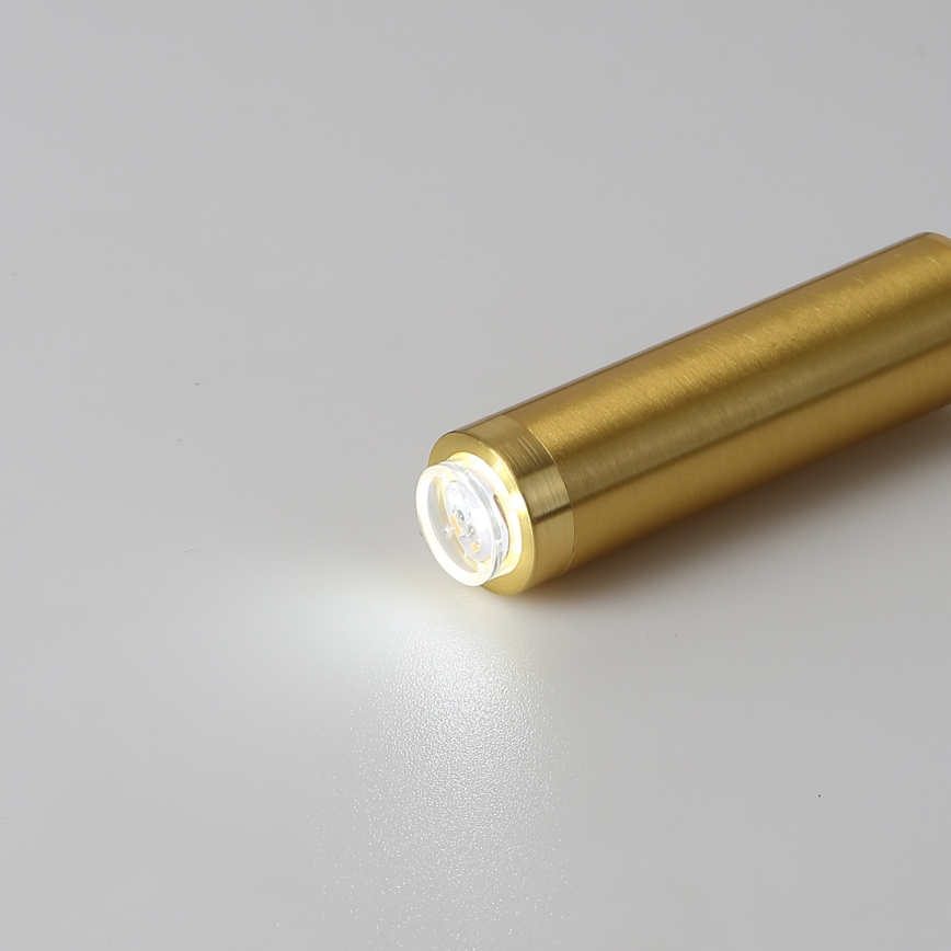Brilagi - LED Stmívatelná flexibilní nástěnná lampa MAYA 1xG9/4W/230V bílá/zlatá 2700-6500K Wi-Fi Tuya
