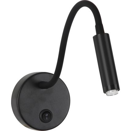 Brilagi - LED Stmívatelná flexibilní nástěnná lampa MAYA 1xG9/4W/230V černá 2700-6500K Wi-Fi Tuya