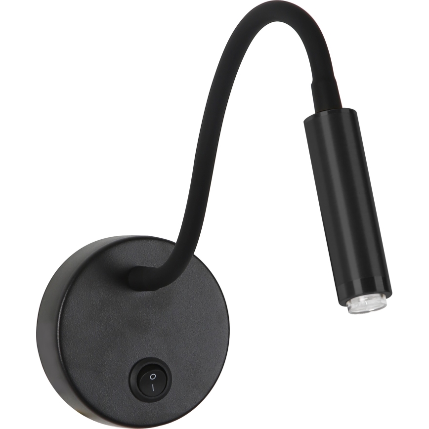 Brilagi - LED Stmívatelná flexibilní nástěnná lampa MAYA 1xG9/4W/230V černá 2700-6500K Wi-Fi Tuya