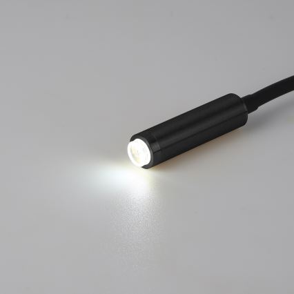 Brilagi - LED Stmívatelná flexibilní nástěnná lampa MAYA 1xG9/4W/230V černá 2700-6500K Wi-Fi Tuya