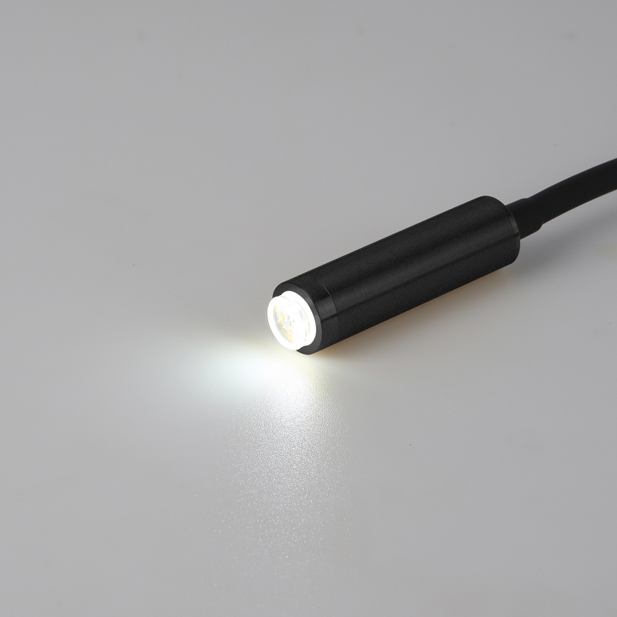Brilagi - LED Stmívatelná flexibilní nástěnná lampa MAYA 1xG9/4W/230V černá 2700-6500K Wi-Fi Tuya