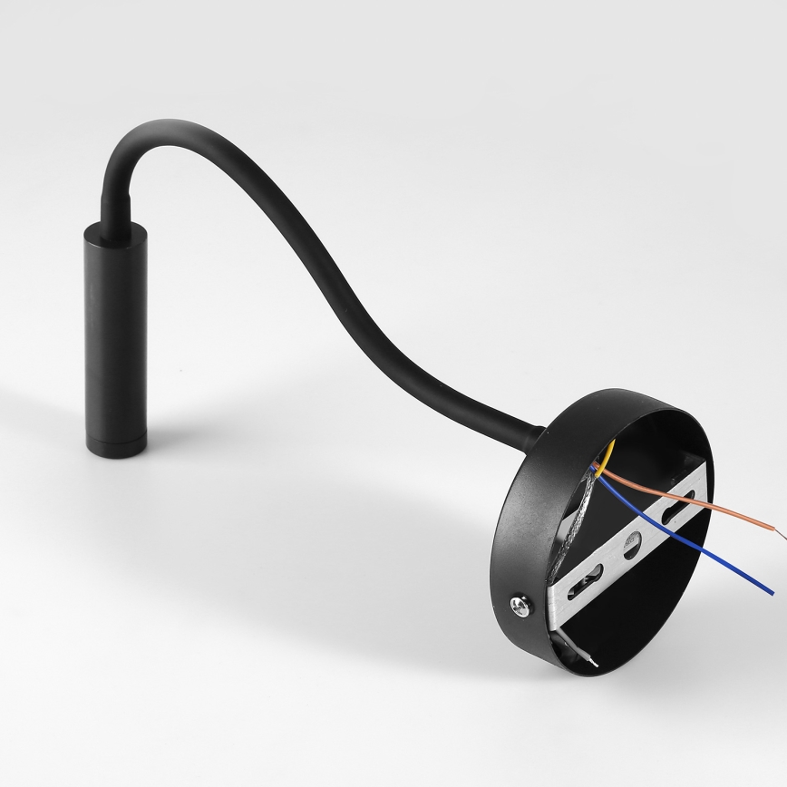 Brilagi - LED Stmívatelná flexibilní nástěnná lampa MAYA 1xG9/4W/230V černá 2700-6500K Wi-Fi Tuya