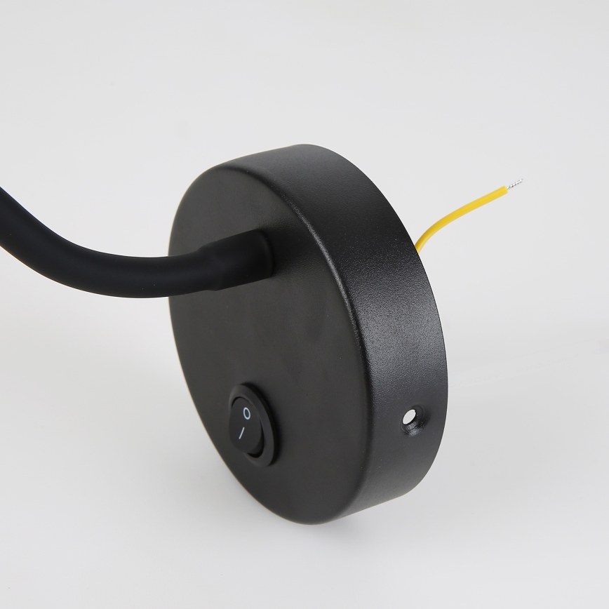 Brilagi - LED Stmívatelná flexibilní nástěnná lampa MAYA 1xG9/4W/230V černá/zlatá 2700-6500K Wi-Fi Tuya