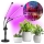 Brilagi - LED Stmívatelná flexibilní stolní lampa pro pěstování rostlin VITABLOOM 3xLED/10W/230V černá