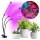 Brilagi - LED Stmívatelná flexibilní stolní lampa s klipem pro pěstování rostlin VITABLOOM 3xLED/10W/230V černá