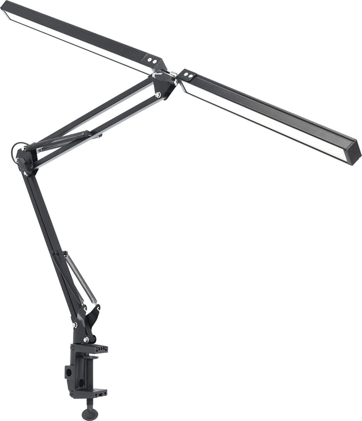 Brilagi - LED Stmívatelná flexibilní stolní lampa VARIO 2xLED/14W/230V 3000-6000K černá