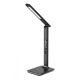 Brilagi - LED Stmívatelná stolní lampa s bezdrátovým nabíjením QI a USB REGINA LED/8,5W/230V černá