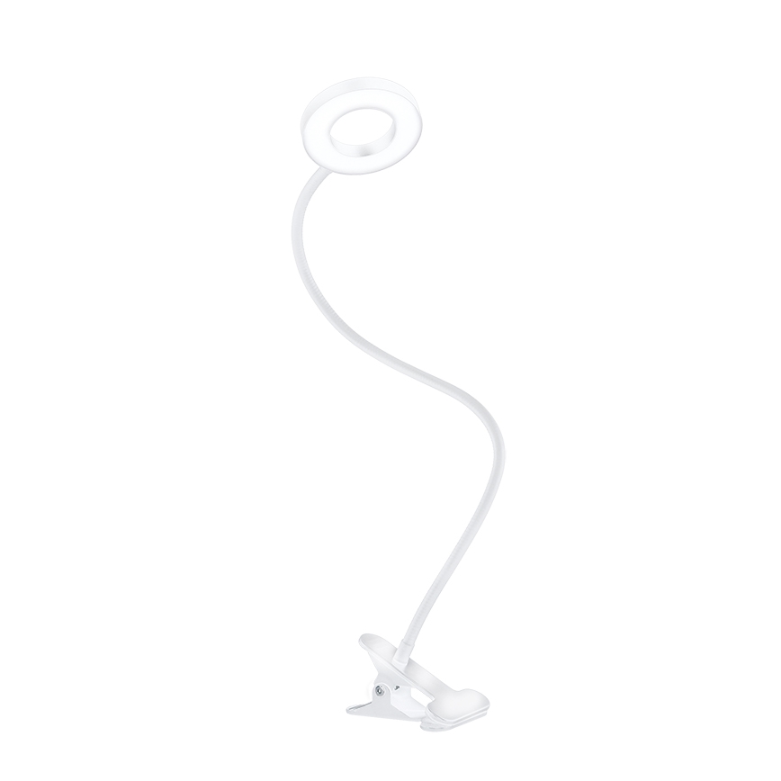 Brilagi - LED Stmívatelná lampa s klipem ORBELA LED/8W/230V 3000/4000/5000K bílá