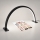 Brilagi - LED Stmívatelná oblouková stolní lampa RADIO LED/30W/24/230V 3000/4000/6500K černá