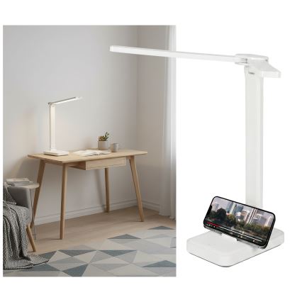 Brilagi - LED Stmívatelná stolní lampa MODO DUO LED/8W/5V 3000/4000/6500K bílá