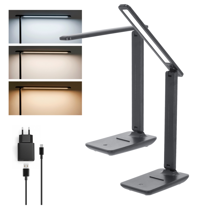 Brilagi -LED Stmívatelná stolní lampa MODO LED/7W/230V 3000/4000/6500K antracit