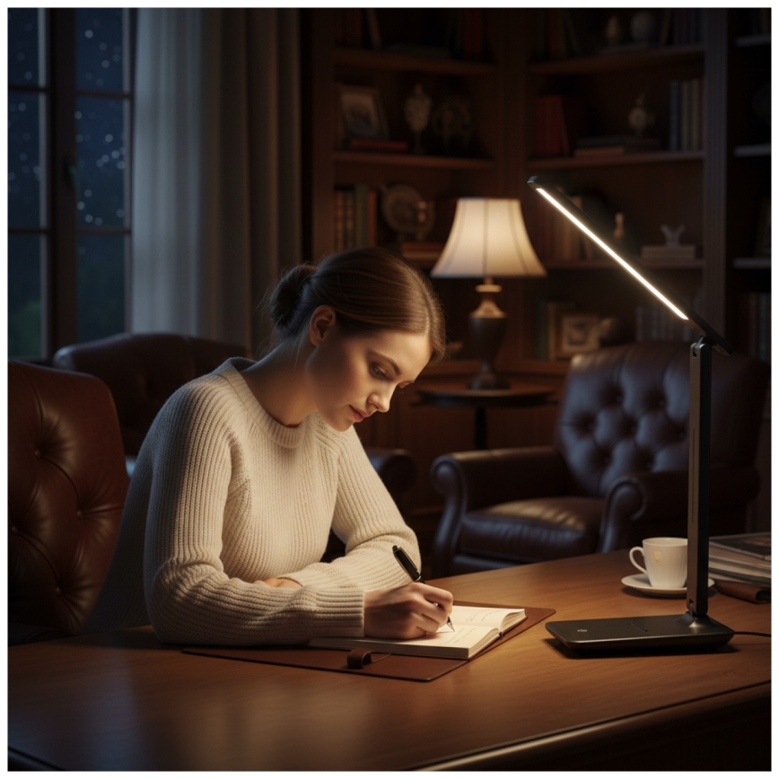 Brilagi -LED Stmívatelná stolní lampa MODO LED/7W/230V 3000/4000/6500K antracit