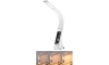 Brilagi - LED Stmívatelná stolní lampa s displejem PELLE LED/7W/230V bílá
