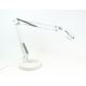 Brilagi - LED Stmívatelná stolní lampa s lupou LENS LED/12W/5V 3000/4200/6000K bílá