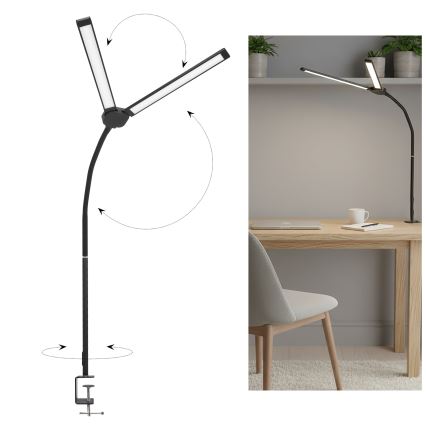Brilagi - LED Stmívatelná stolní lampa USB VARIO LED/14W/5V 3000-6000K černá