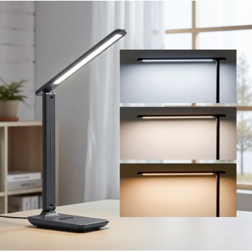 Brilagi - LED Stmívatelná stolní lampa VARIO LED/7W/230V 3000/4000/6500K antracit