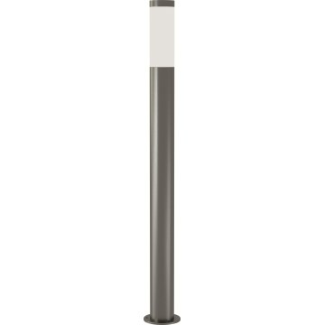 Brilagi - LED Stmívatelná venkovní lampa ELIA 1xE27/6W/230V 2700-6500K IP44 Wi-Fi 100 cm matný chrom