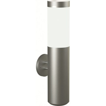 Brilagi - LED Stmívatelná venkovní nástěnná lampa ELIA 1xE27/6W/230V 2700-6500K IP44 Wi-Fi matný chrom