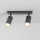 Brilagi - LED Stmívatelné bodové svítidlo SELE 2xGU10/6,5W/230V 2700-6500K černá/zlatá