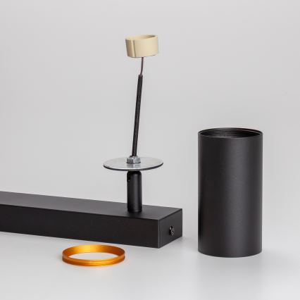 Brilagi - LED Stmívatelné bodové svítidlo SELE 2xGU10/6,5W/230V 2700-6500K černá/zlatá