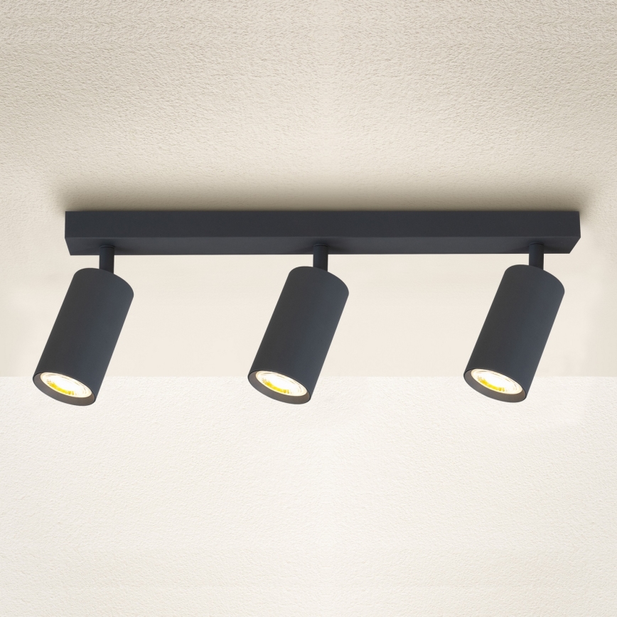 Brilagi - LED Stmívatelné bodové svítidlo SELE 3xGU10/6,5W/230V 2700-6500K antracit