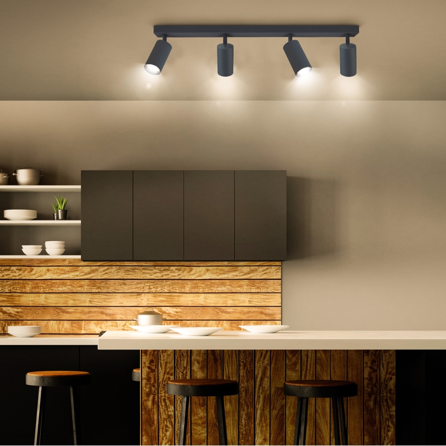 Brilagi - LED Stmívatelné bodové svítidlo SELE 4xGU10/6,5W/230V 2700-6500K antracit