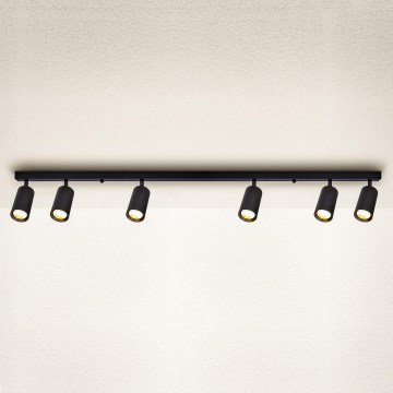 Brilagi - LED Stmívatelné bodové svítidlo SELE 6xGU10/6,5W/230V 2700-6500K černá