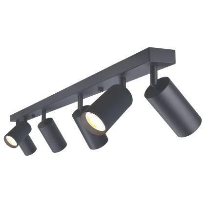 Brilagi - LED Stmívatelné bodové svítidlo SELE 6xGU10/6,5W/230V 2700-6500K antracit
