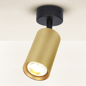 Brilagi - LED Stmívatelné bodové svítidlo SELE GOLDEN 1xGU10/6,5W/230V 2700-6500K černá/zlatá
