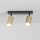 Brilagi - LED Stmívatelné bodové svítidlo SELE GOLDEN 2xGU10/6,5W/230V 2700-6500K černá/zlatá