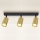 Brilagi - LED Stmívatelné bodové svítidlo SELE GOLDEN 3xGU10/6,5W/230V 2700-6500K černá/zlatá