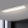 Brilagi - LED Stmívatelné koupelnové stropní svítidlo FRAME SMART LED/50W/230V 120x30 cm 3000-6000K IP44 stříbrná + dálkové ovládání