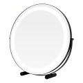 Brilagi - LED Stmívatelné make-up zrcadlo CALIFORNIA LED/17W/230V 3000/4000/6500K pr. 42 cm černá