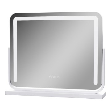 Brilagi - LED Stmívatelné make-up zrcadlo CALIFORNIA LED/22W/230V 3000/4000/6500K 58x43 cm bílá