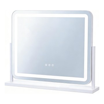 Brilagi - LED Stmívatelné make-up zrcadlo CALIFORNIA LED/25W/230V 3000/4000/6500K 55x44 cm bílá