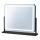 Brilagi - LED Stmívatelné make-up zrcadlo CALIFORNIA LED/25W/230V 3000/4000/6500K 55x44 cm černá