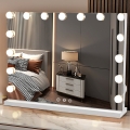 Brilagi - LED Stmívatelné make-up zrcadlo HOLLYWOOD LED/15W/230V 3000/4000/6500K bílá