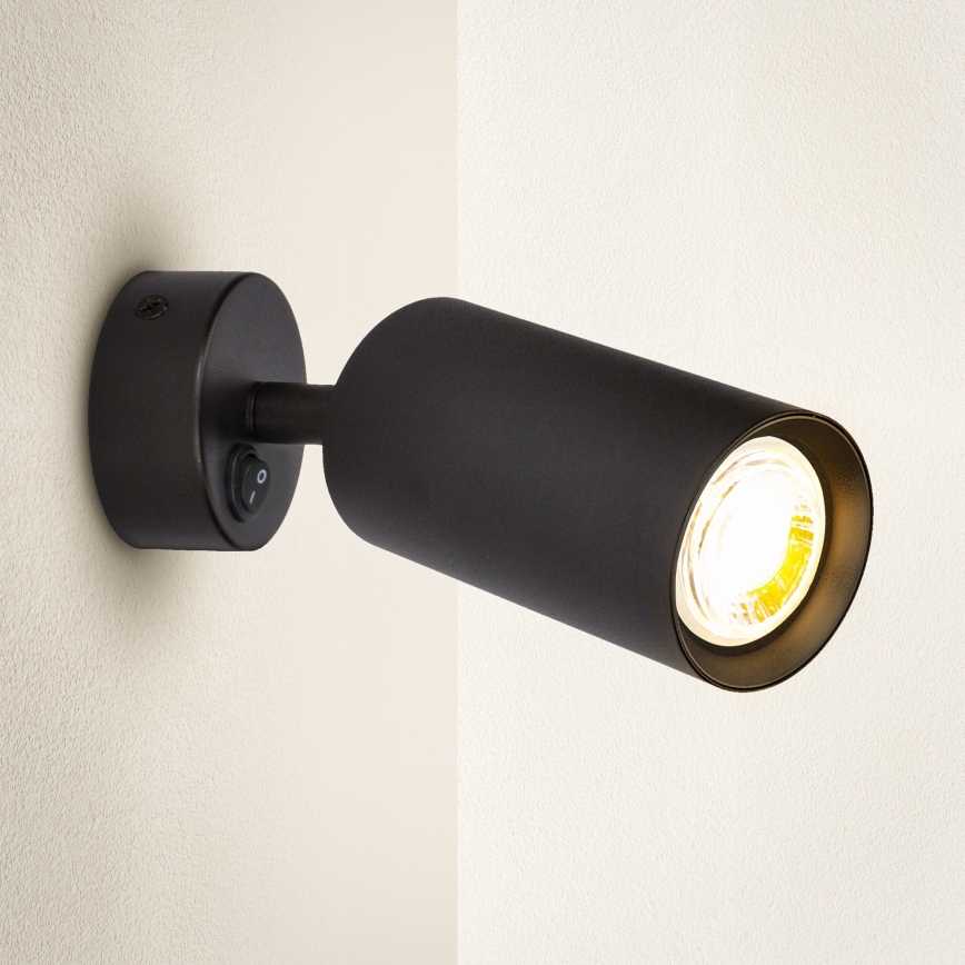 Brilagi - LED Stmívatelné nástěnné bodové svítidlo SELE 1xGU10/6,5W/230V 2700-6500K černá