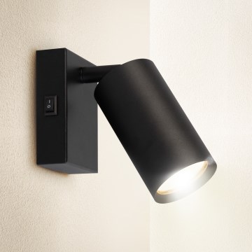 Brilagi - LED Stmívatelné nástěnné bodové svítidlo SELE 1xGU10/6,5W/230V 2700-6500K černá