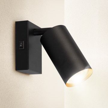 Brilagi - LED Stmívatelné nástěnné bodové svítidlo SELE 1xGU10/6,5W/230V 2700-6500K černá/zlatá