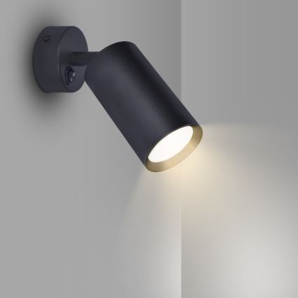 Brilagi - LED Stmívatelné nástěnné bodové svítidlo SELE 1xGU10/6,5W/230V 2700-6500K černá