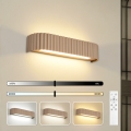 Brilagi - LED Stmívatelné nástěnné svítidlo FALCON MODERN LED/14W/230V 3000-6000K 40 cm béžová + dálkové ovládání